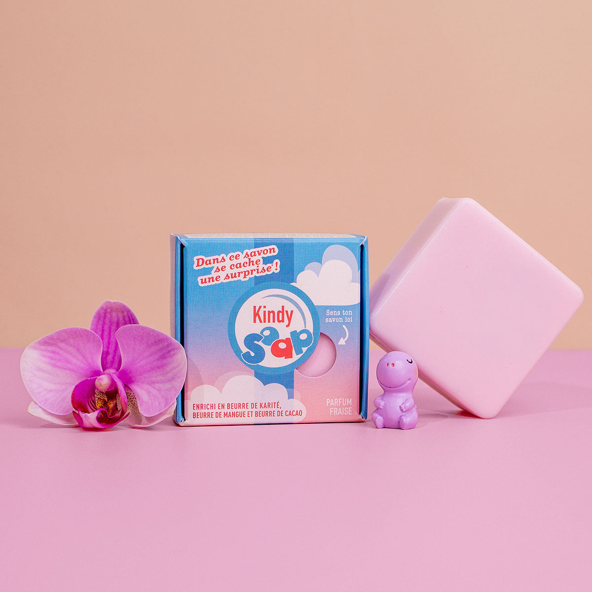 Pack duo rose - parfum fraise